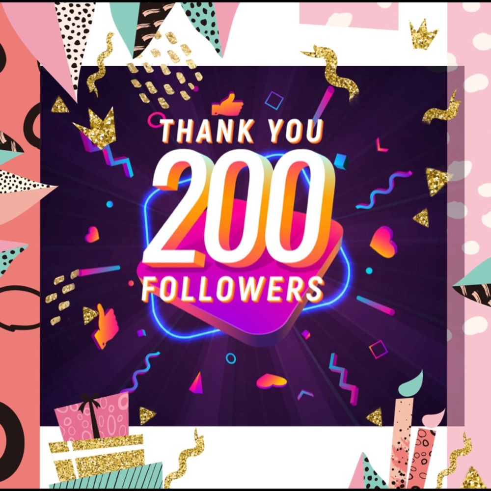Thanks🥳200➕followers, Let’s grow together🧚‍♀️